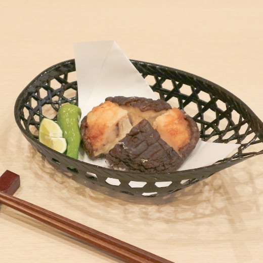 椎茸の海老しんじょう